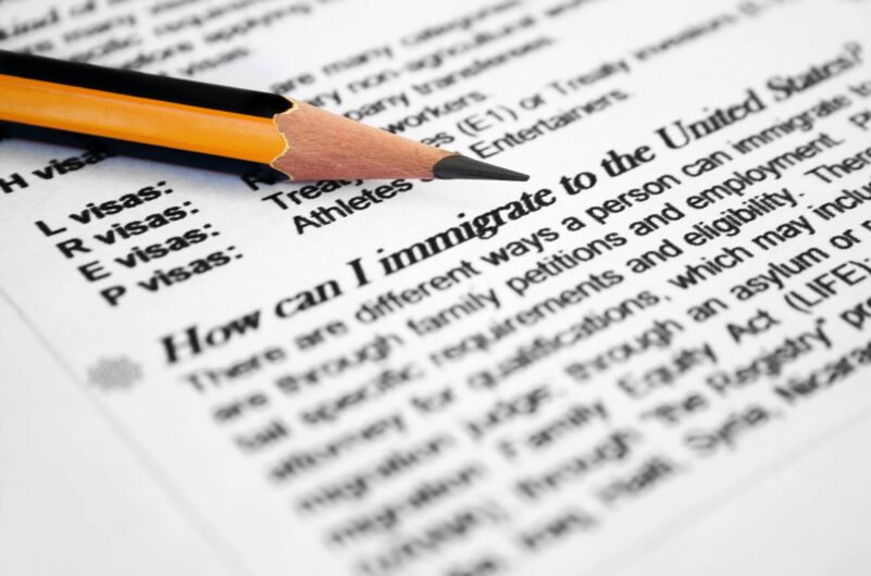 traducción de documentos necesaria para inmigración