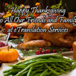 Célébrer Thanksgiving avec un soutien linguistique inclusif eTranslation Services